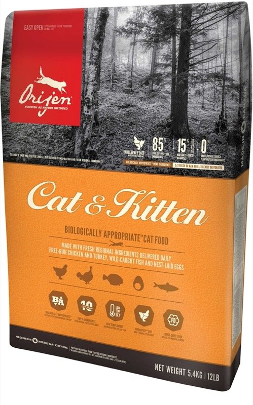 Orijen Cat & Kitten pour chat adulte